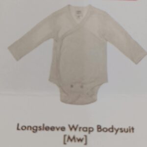 Body manica lunga in lana-seta Wooly-organic taglia 56-62