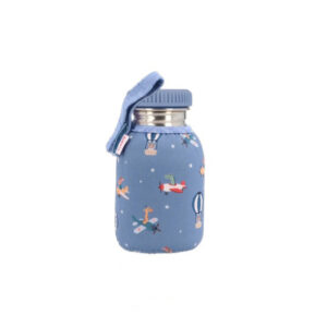 Borraccia in acciaio c/fodera neoprene Tutete ml.350